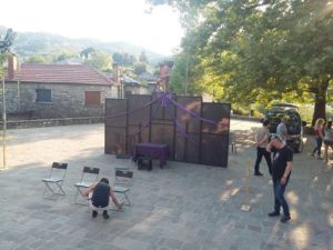 Προετοιμασία από τη θεατρική παράσταση